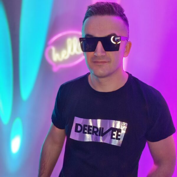 KOSZULKA T-SHIRT DEERIVEE MĘSKA "L" SREBRNA - obrazek 2