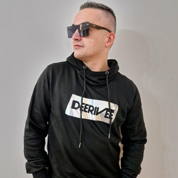 BLUZA DEERIVEE SREBRNA ROZMIAR "M"